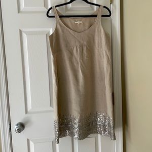 Eileen Fisher sleeveless sequin dress